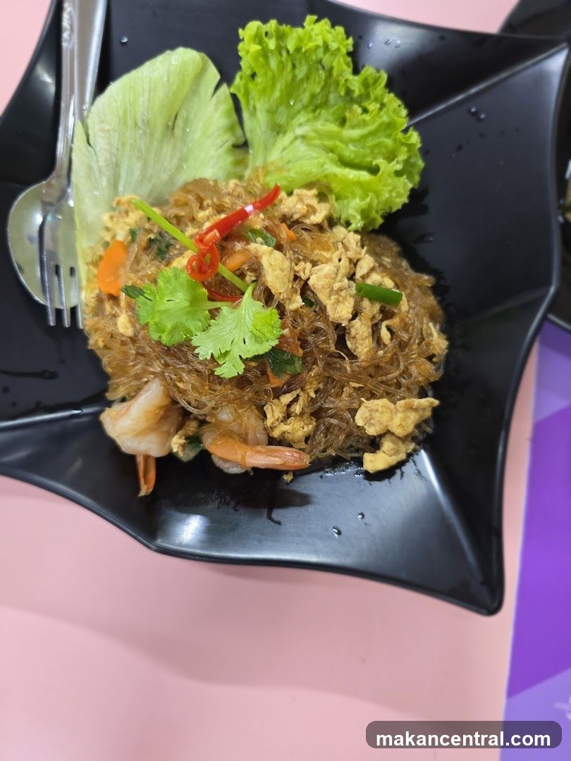 Shrimp and Glass Noodle Stir-fry