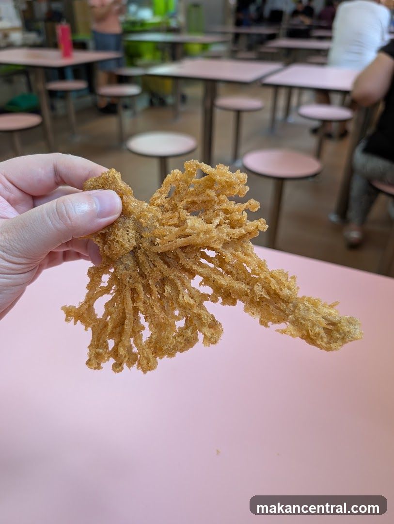 Fried Enoki Mushroom