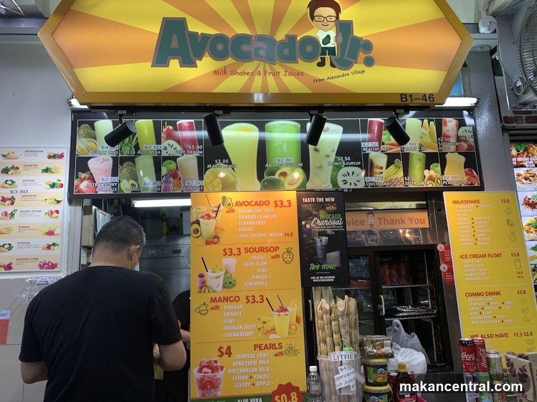 Avocado Jr. Milk Shakes & Fruit Juices