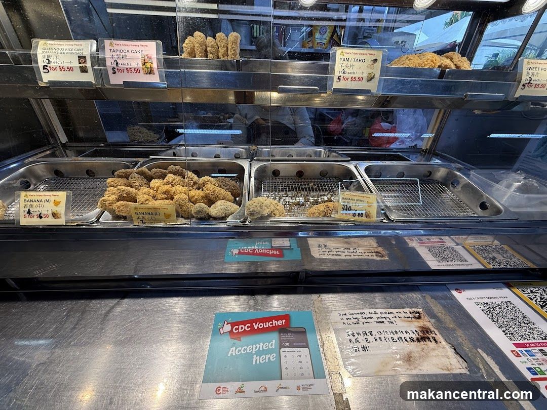 Fried Snacks Display