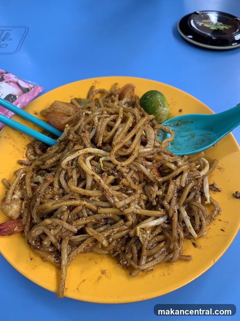 Noodles with Shrimp and Vegetables