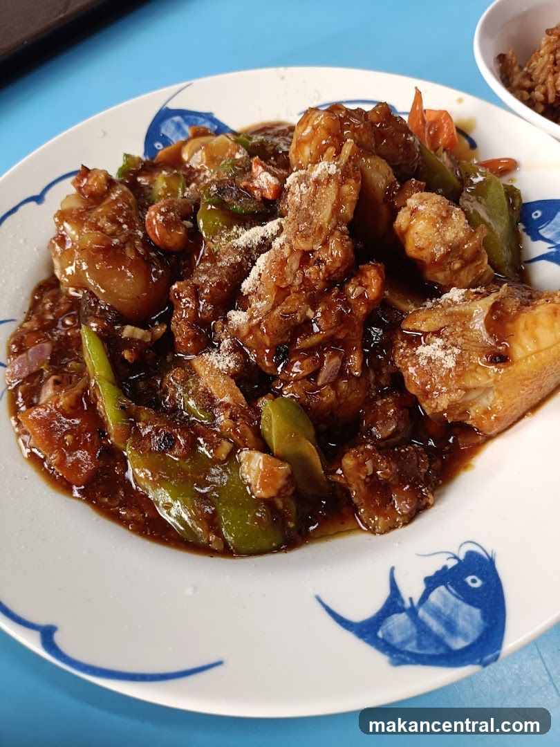 Stir-fried dish with vegetables