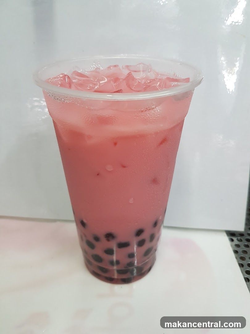 Pink Bubble Tea