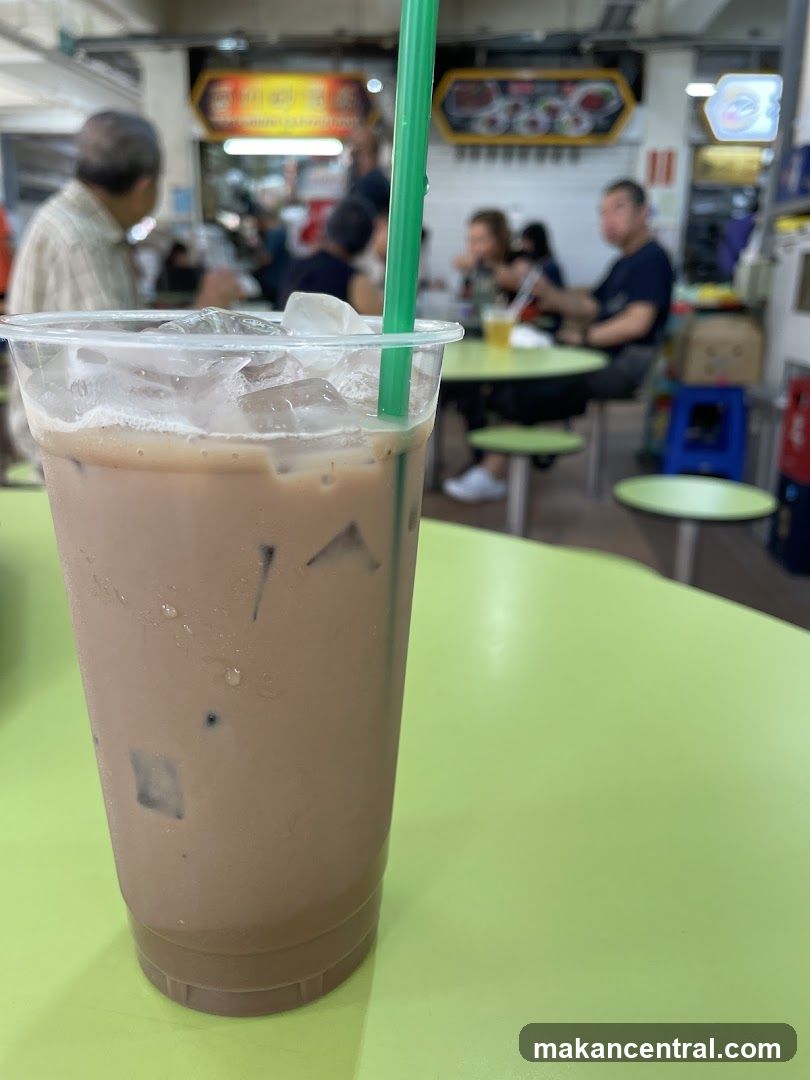 Iced Chocolate Drink at Food Court