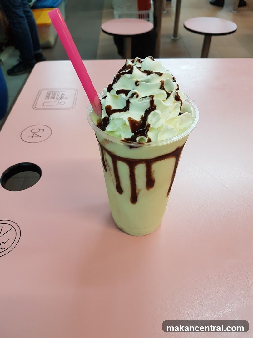 Mint Chocolate Chip Milkshake