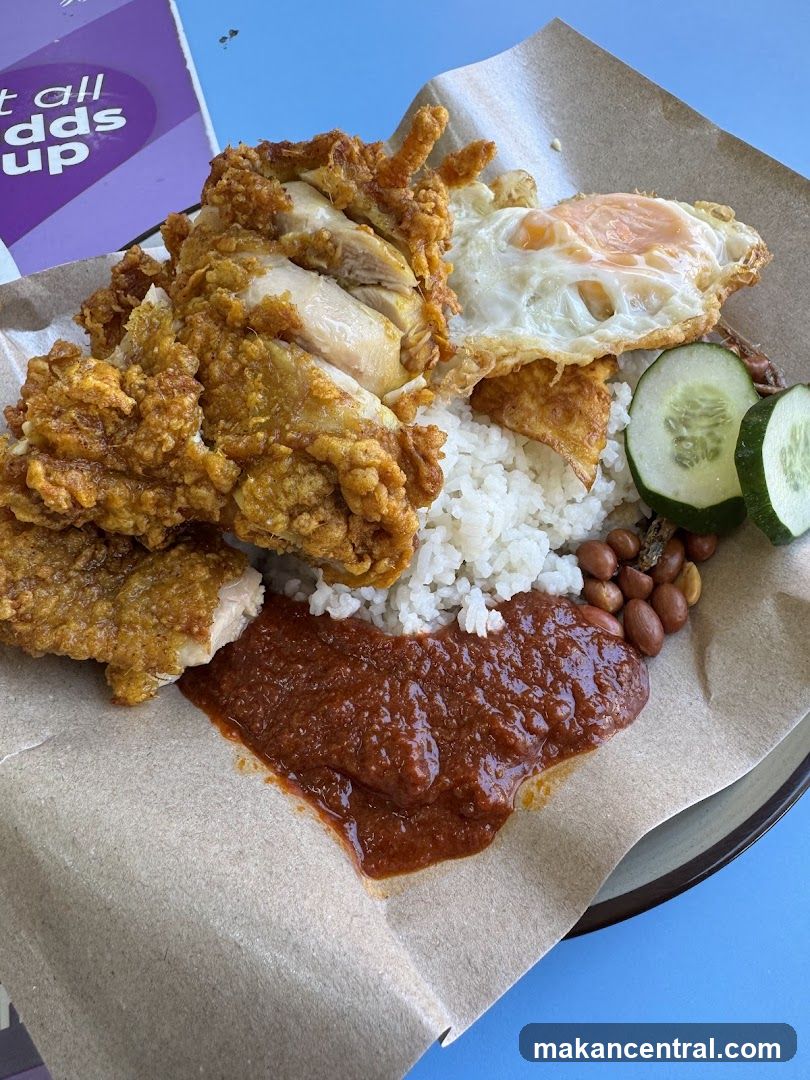 Nasi Lemak by brown