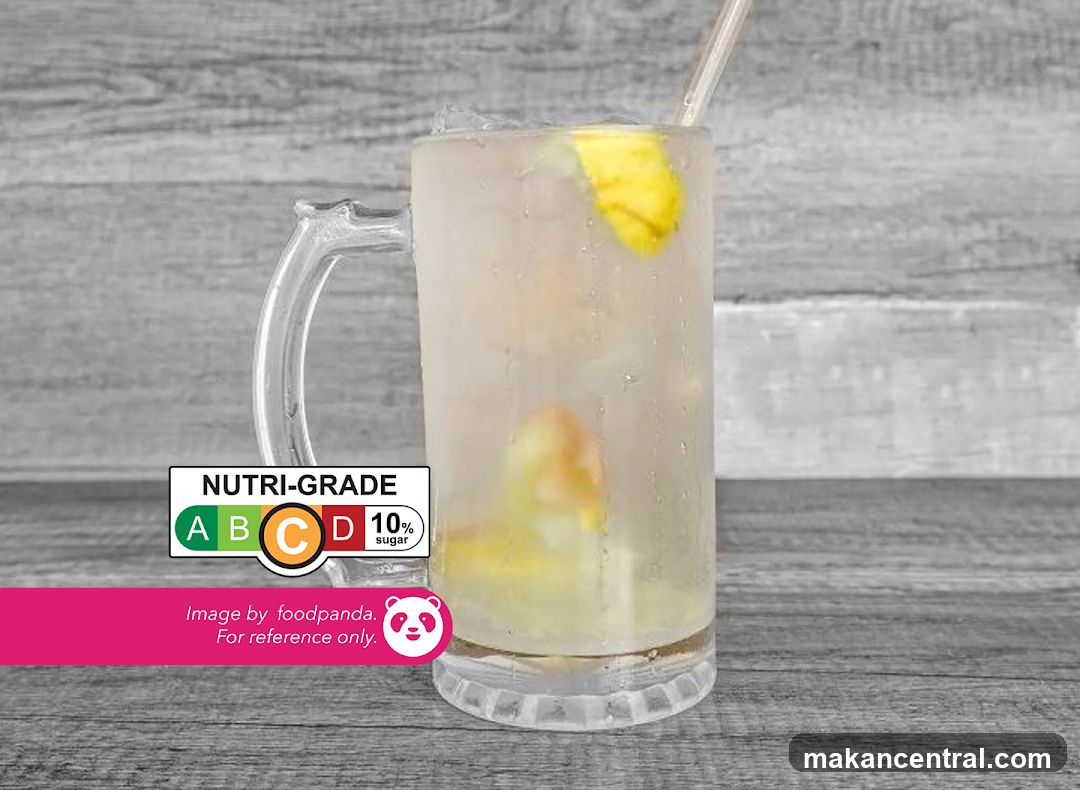 Lemonade with Nutri-Grade Label
