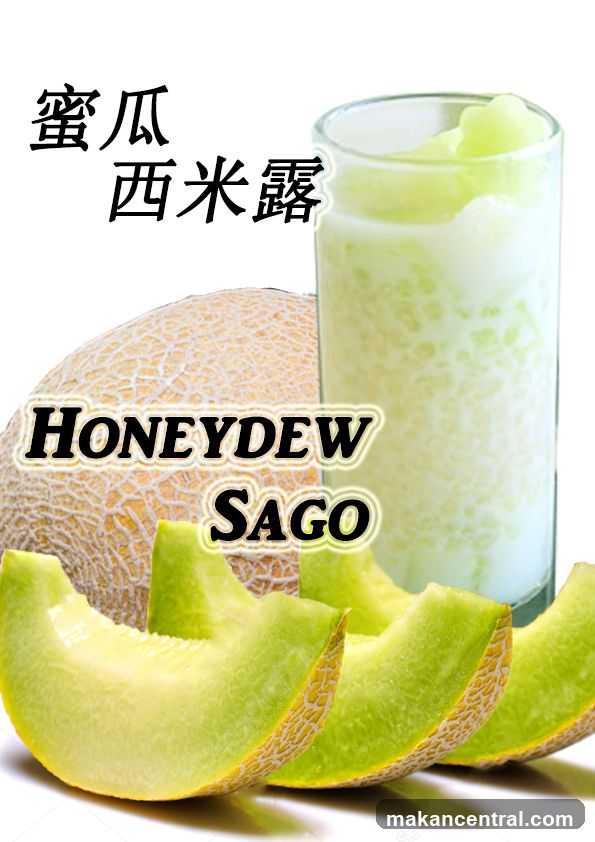 Honeydew Sago Drink