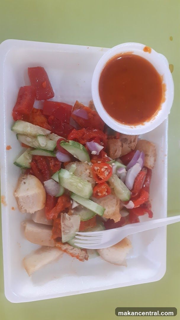 Food dish with sauce
