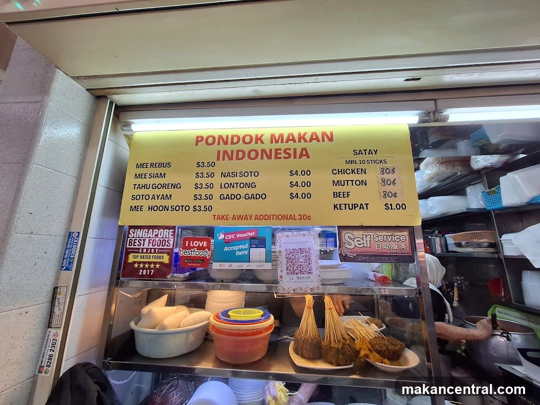 Pondok Makan Indonesia Menu