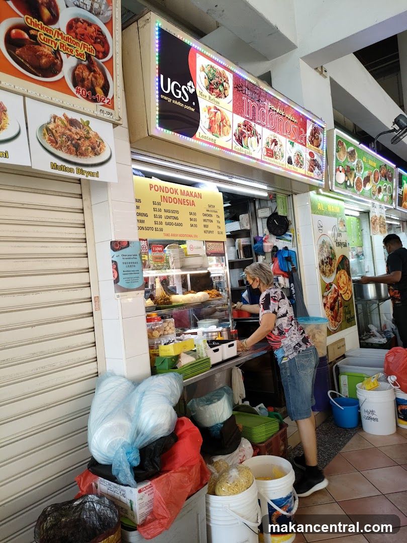 Food Stall with Menu