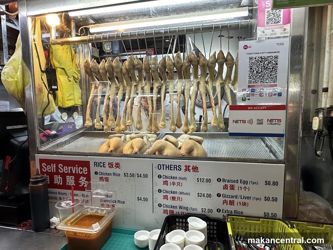 Hainanese Chicken Rice Stall