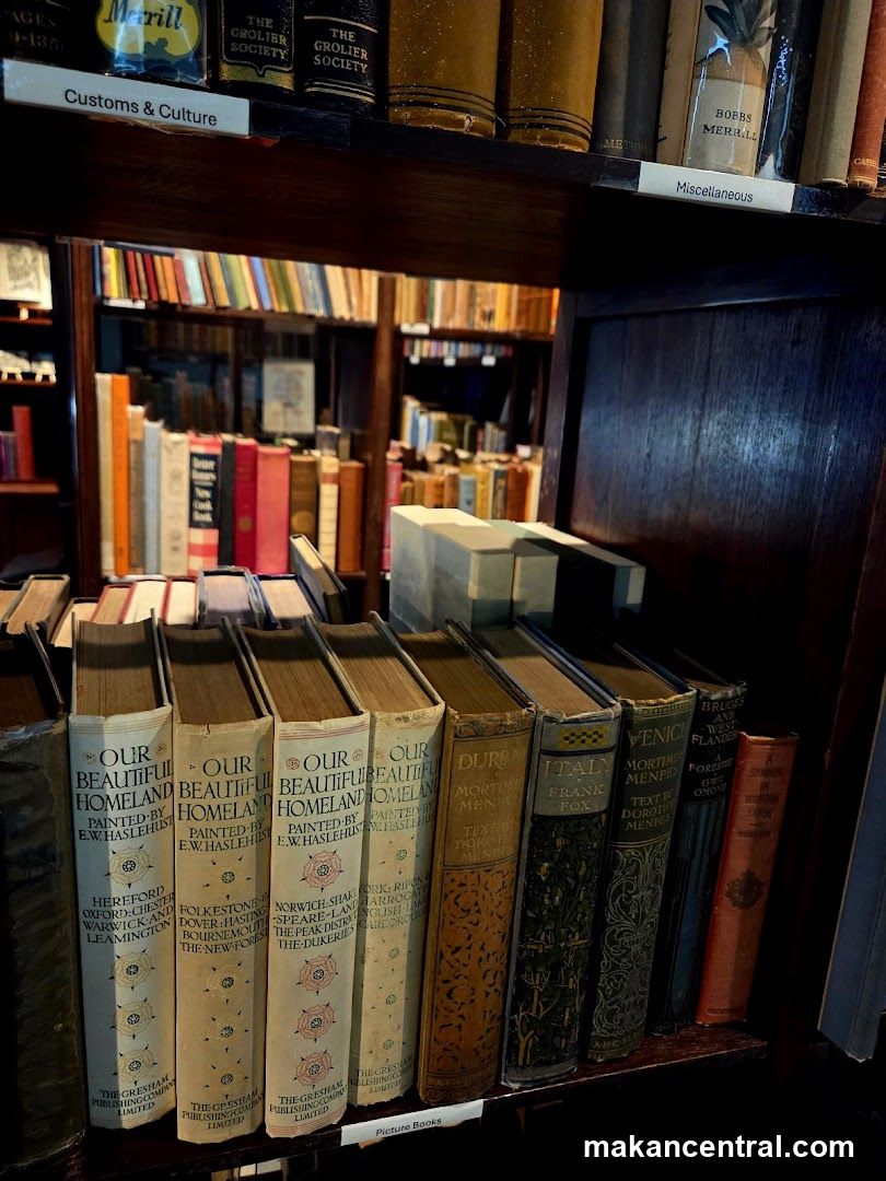 Books on Shelves