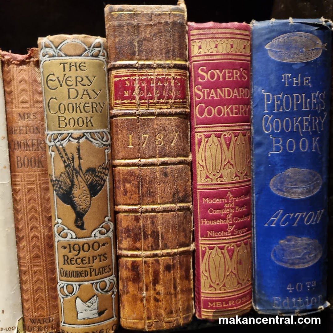 Collection of Vintage Cookbooks