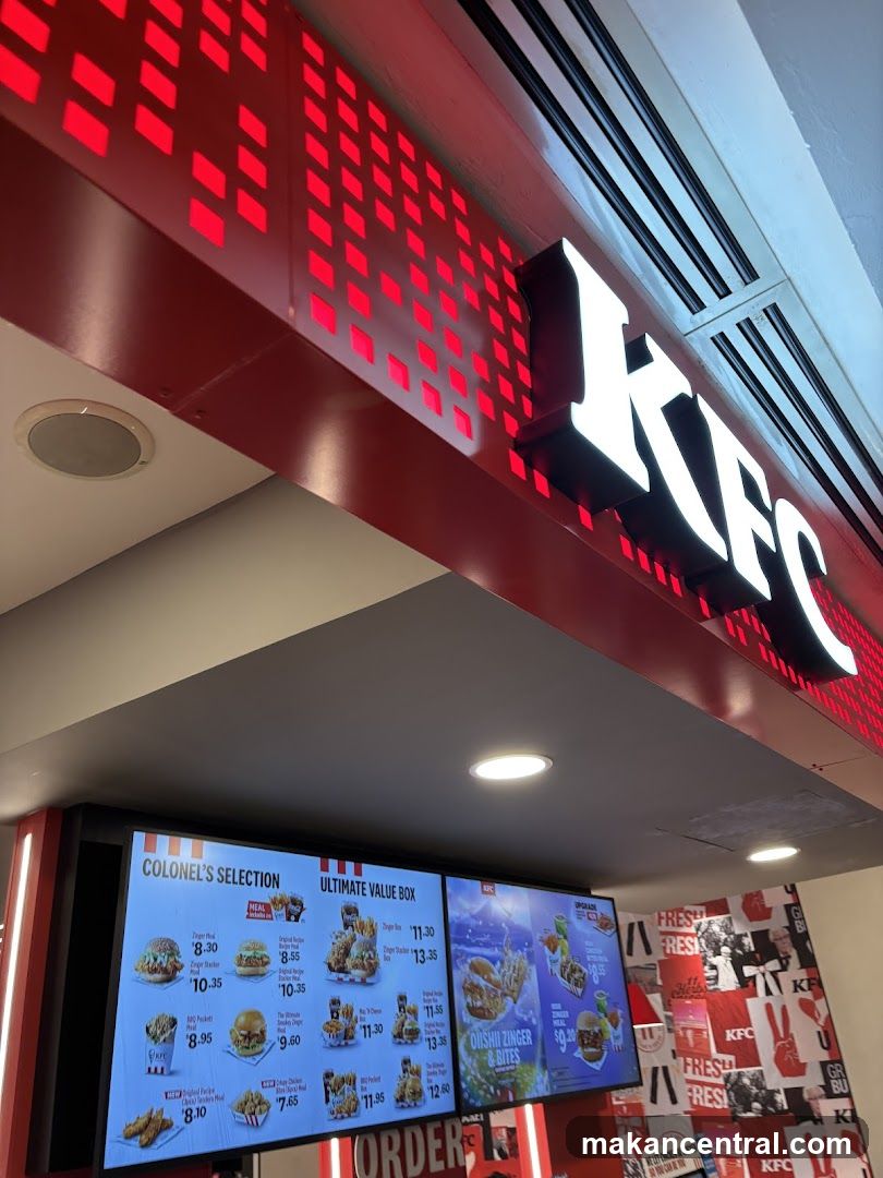 KFC Menu and Signage