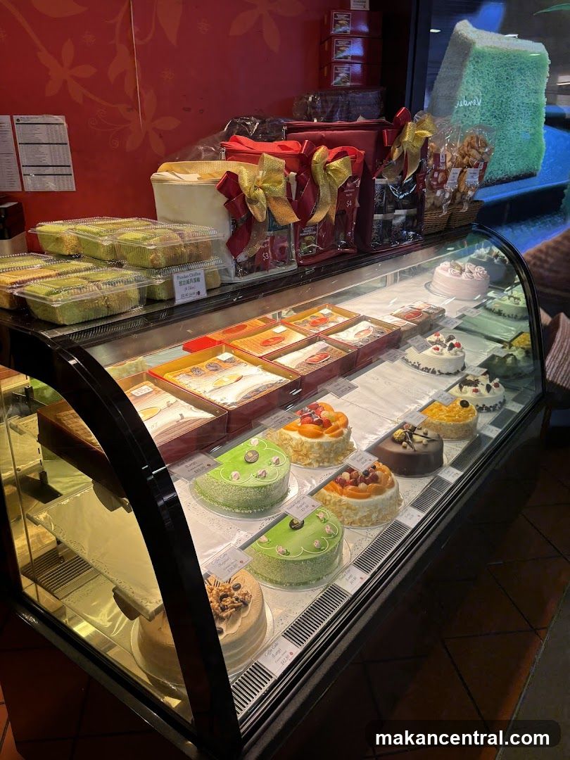 Cakes and Pastries Display
