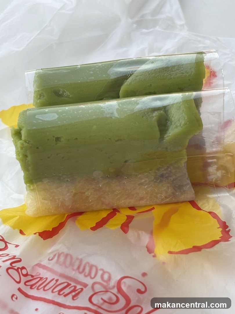 Green dessert bars