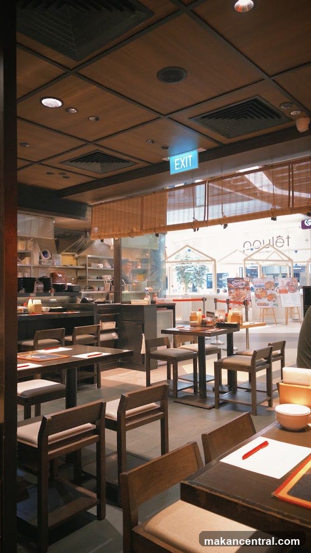Restaurant Interior with Tables and Chairs