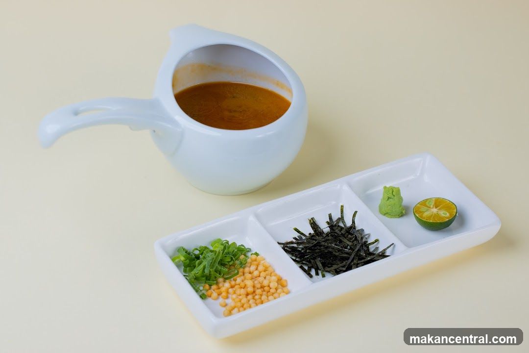 Dashi Broth with Condiments