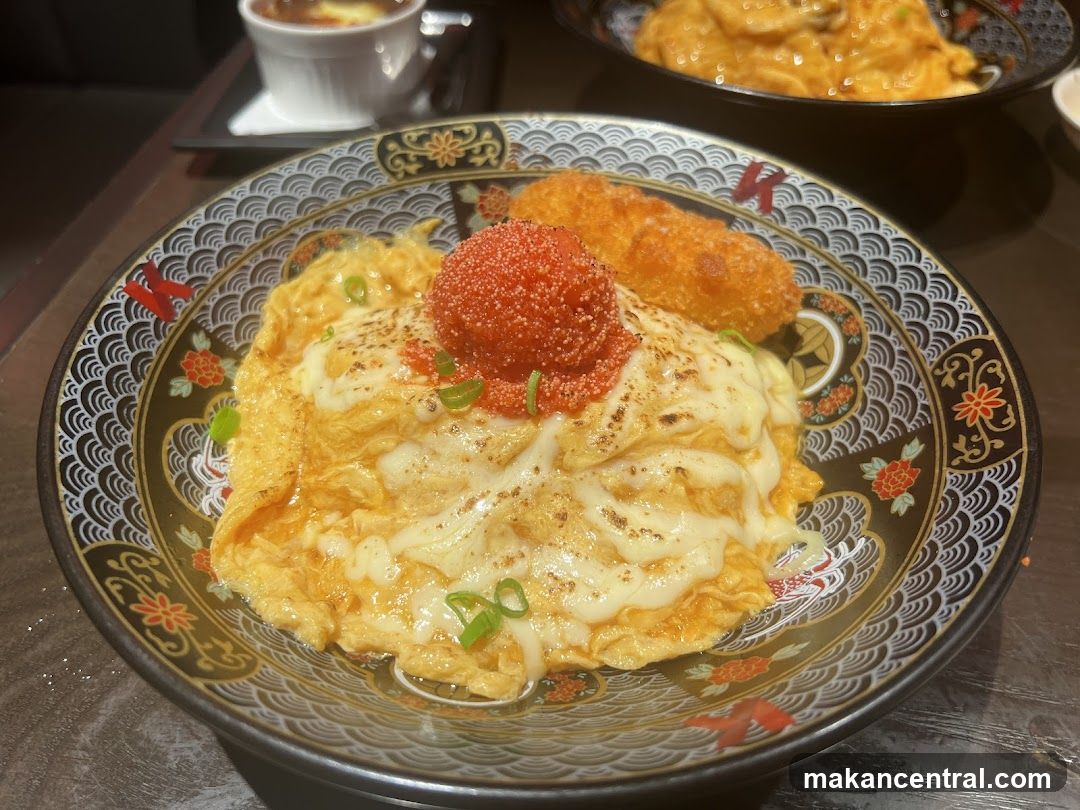 Omurice with Roe and Fried Item