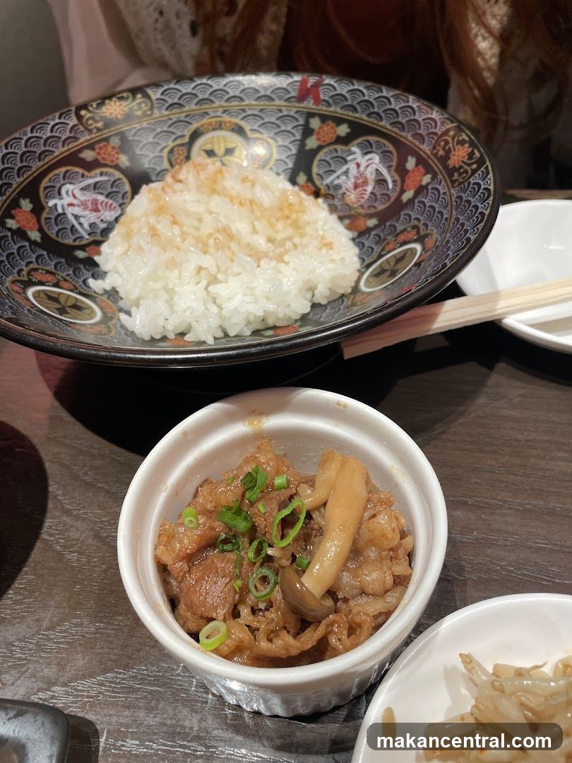Japanese Rice and Beef Dish
