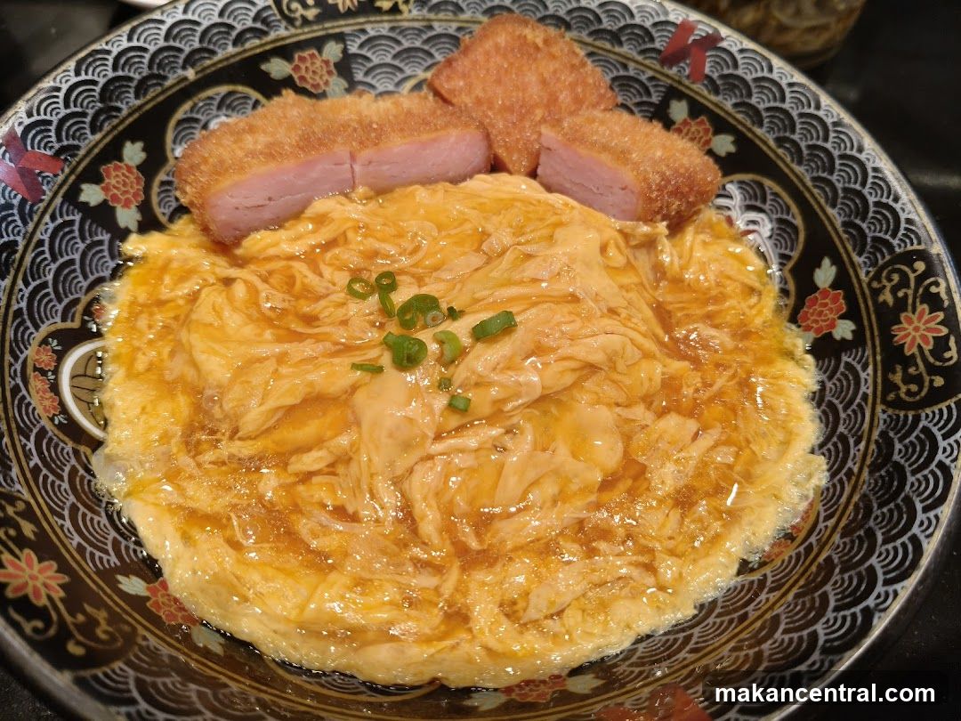 Omelet with Fried Ham