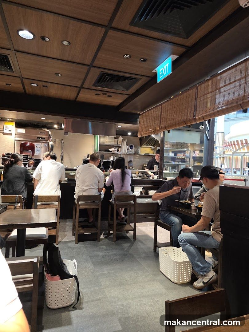 Restaurant Interior with Diners