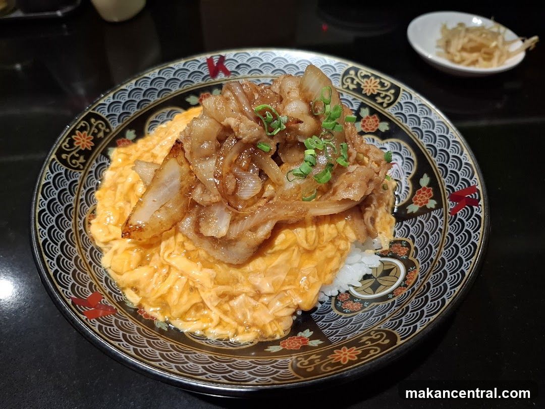 Pork and Egg Rice Bowl