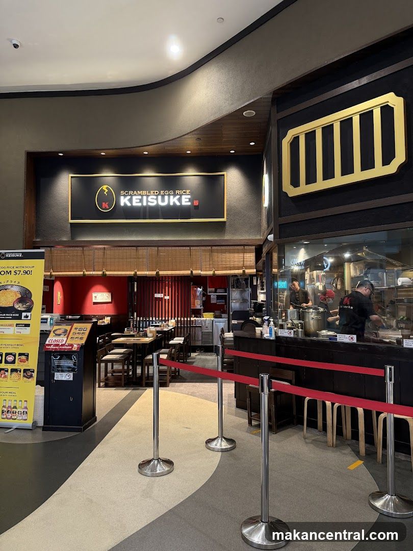 Restaurant Interior with Signage