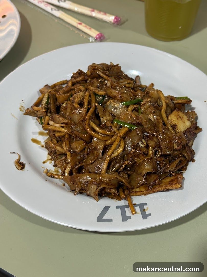 Plate of Char Kway Teow