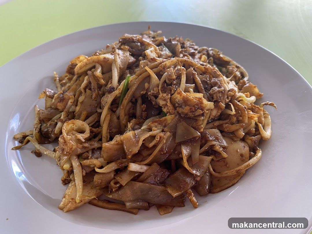 Plate of Char Kway Teow