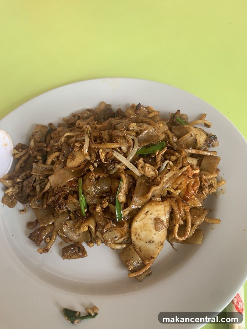 Plate of Char Kway Teow