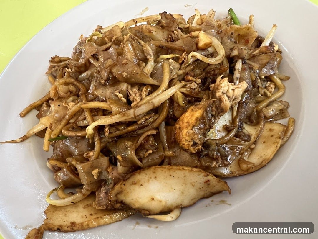 Plate of Stir-Fried Noodles