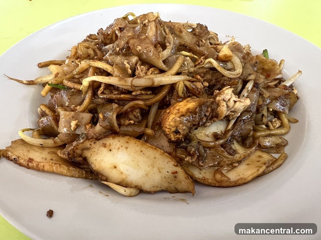 Plate of Char Kway Teow