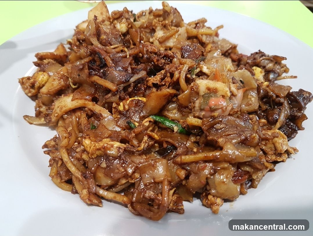 Plate of Char Kway Teow