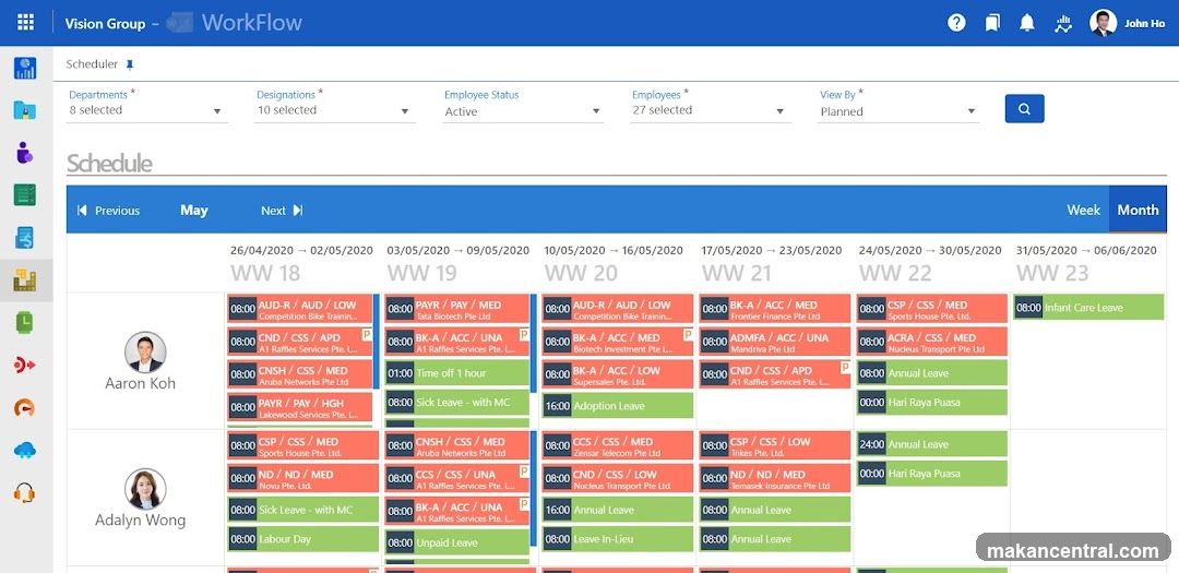 WorkFlow Scheduler