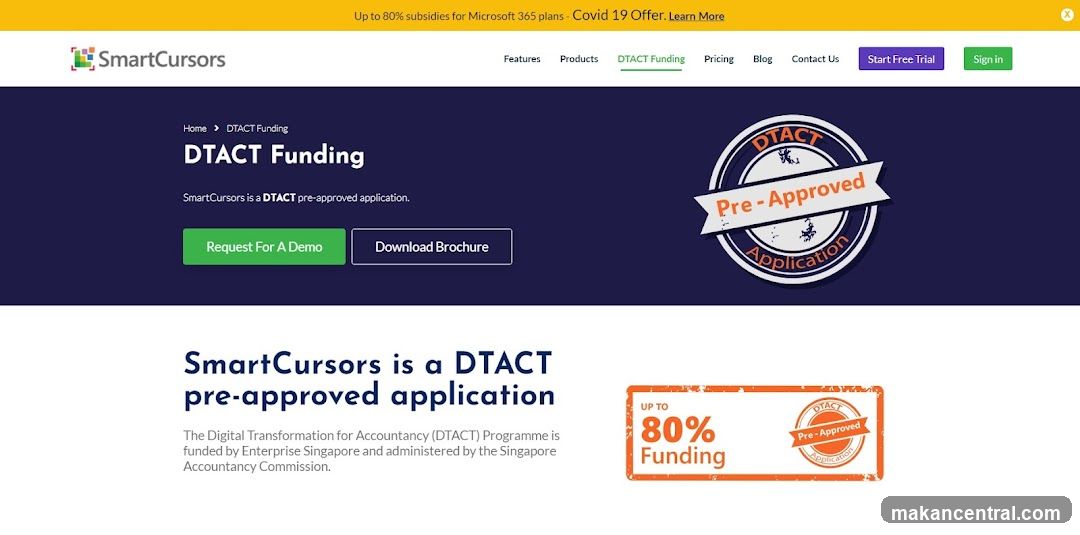 DTACT Funding Page