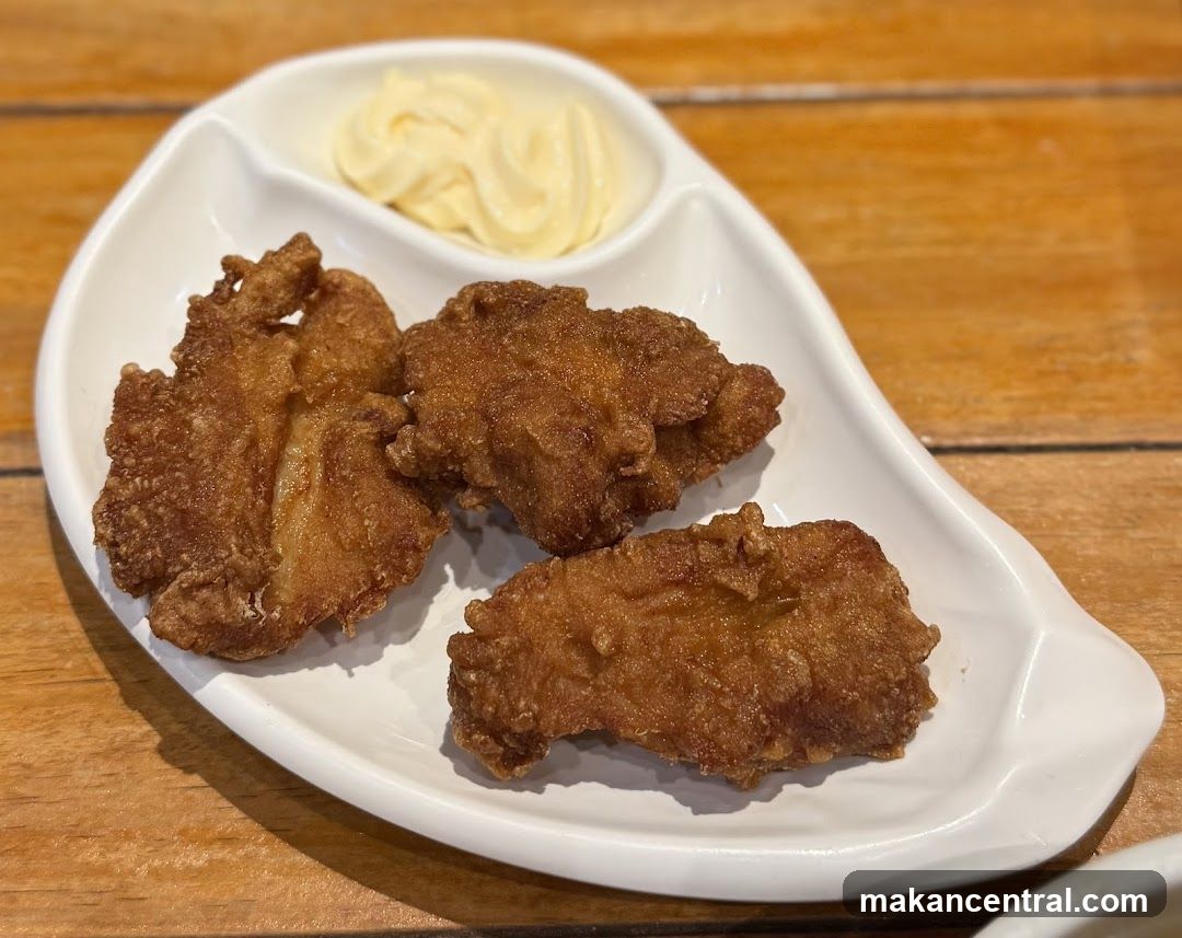 Fried Chicken Bites with Dip