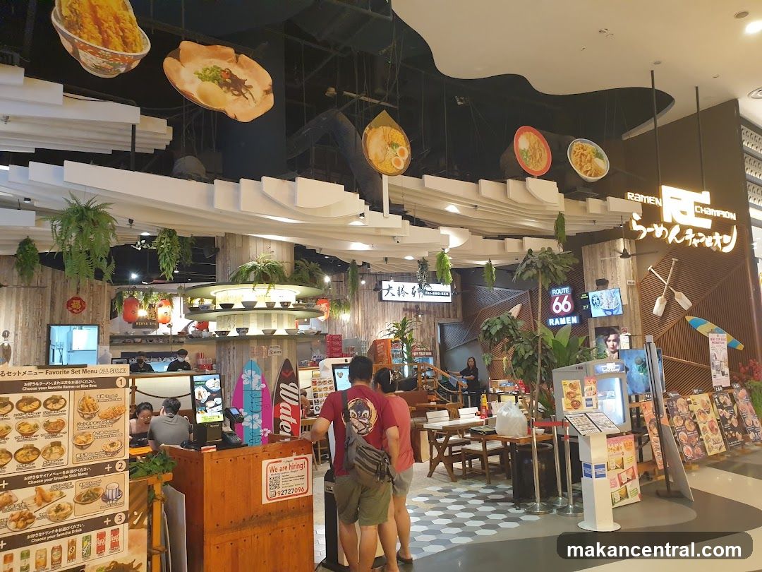 Ramen Restaurant Interior