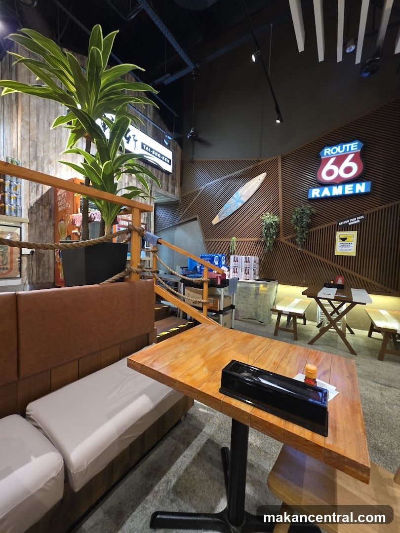 Ramen Restaurant Interior