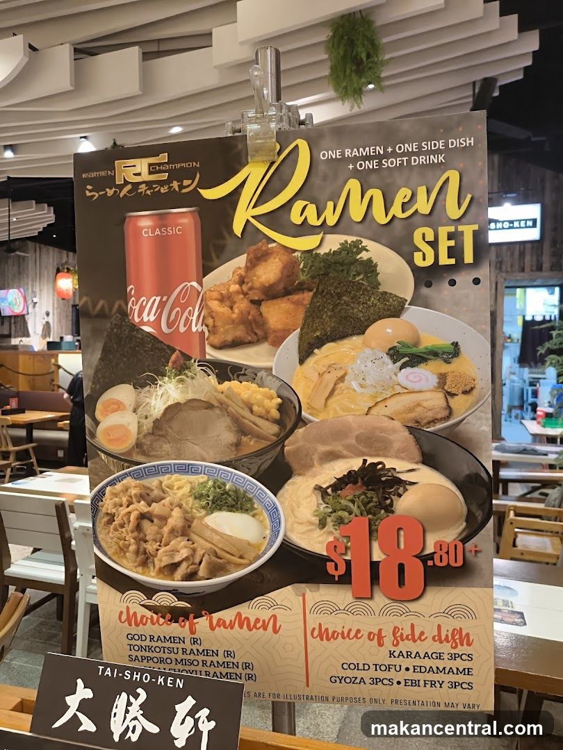 Ramen Set Promotion