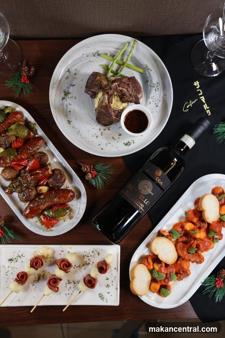 Christmas Dinner Spread