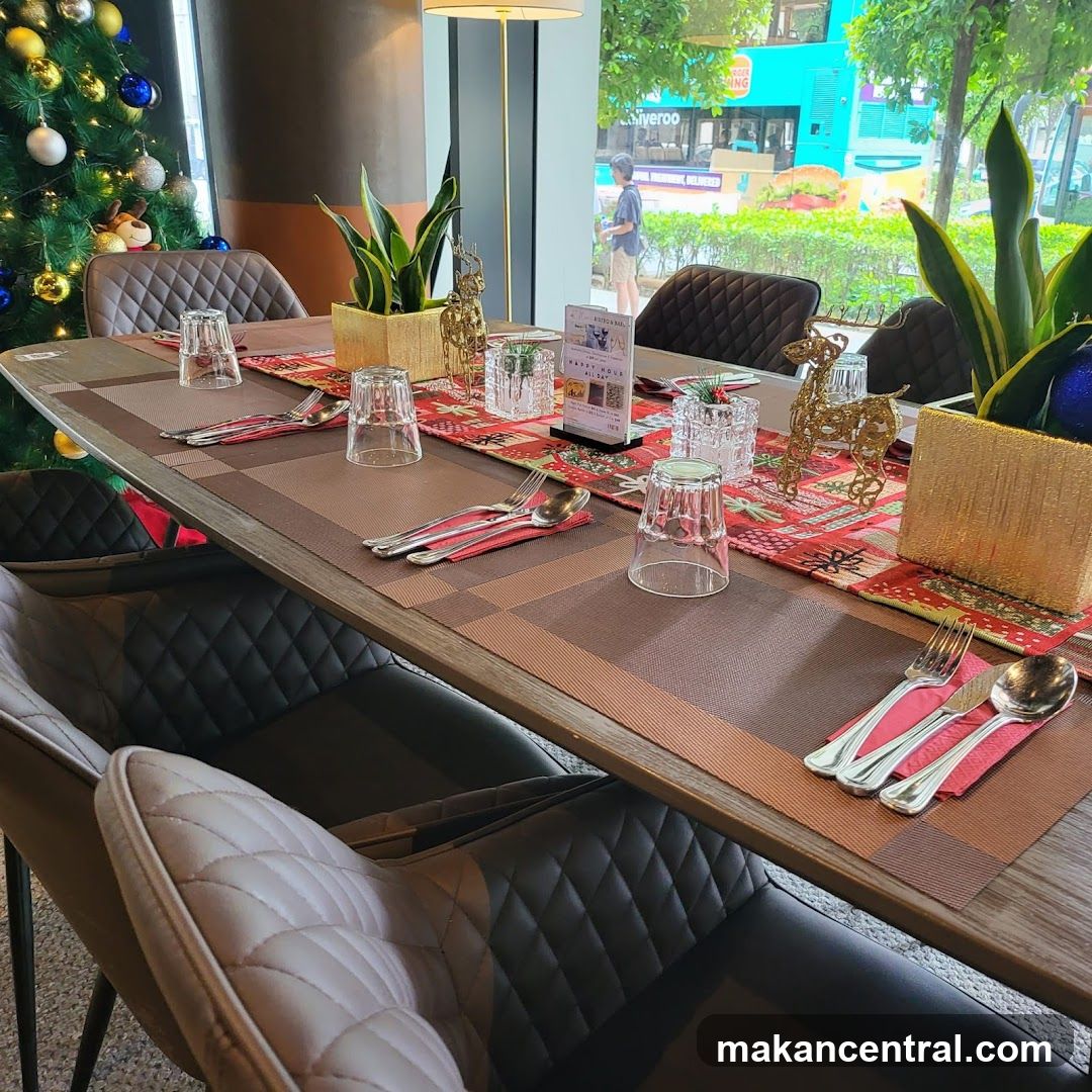 Festive Table Setting