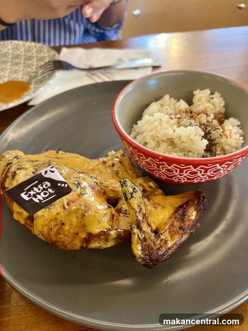 Grilled Chicken with Rice