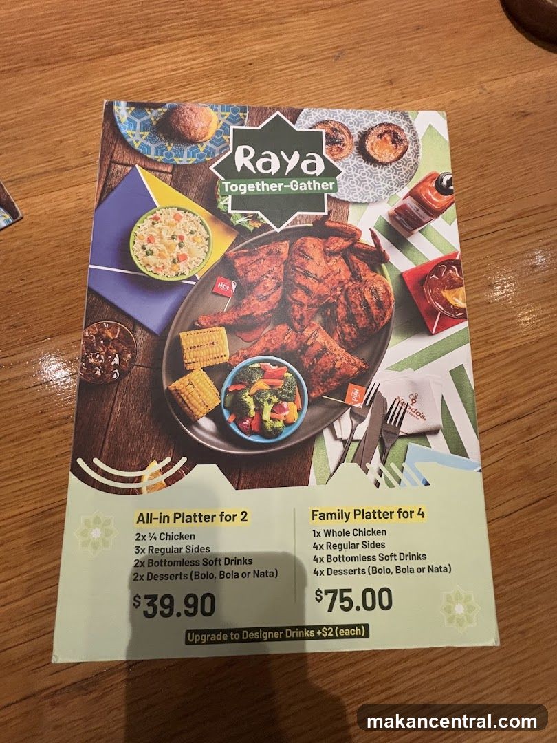 Raya Together-Gather Menu