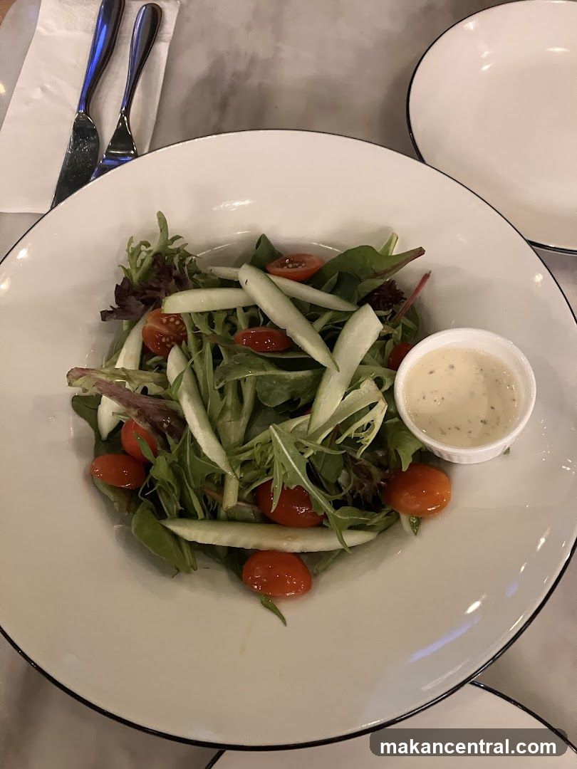 Salad with Dressing
