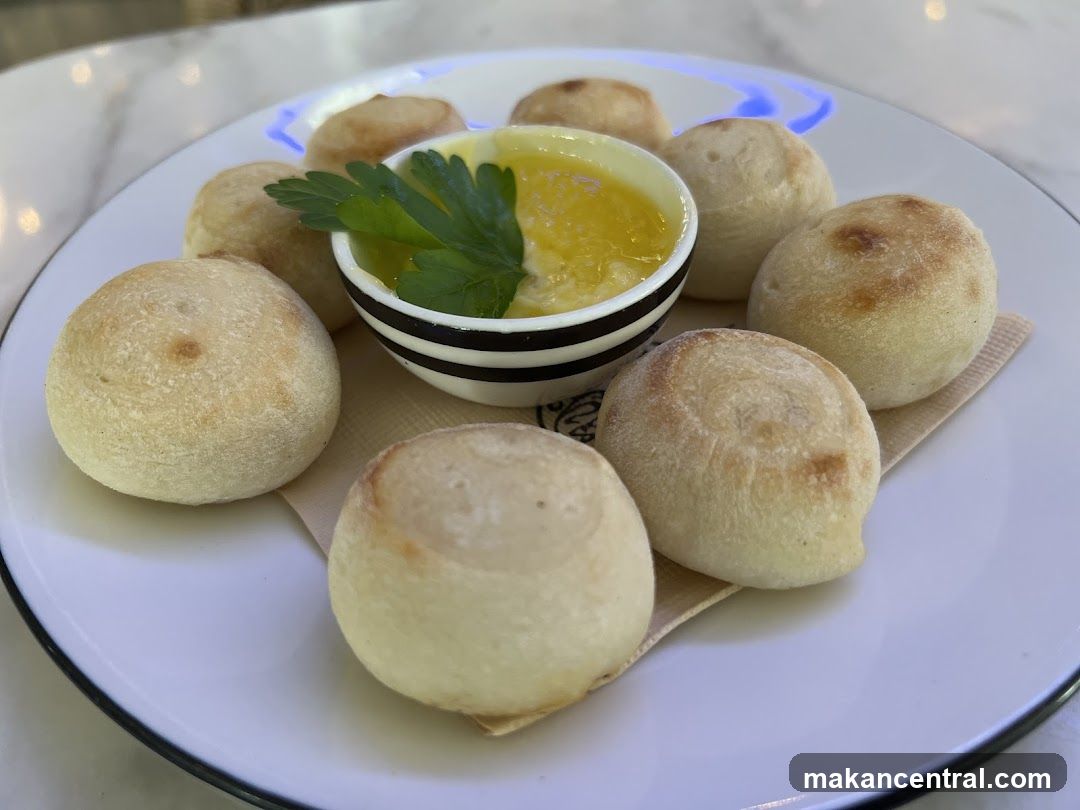 Bread Rolls with Butter