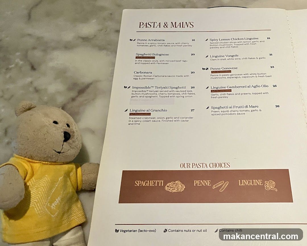 PASTA & MAINS