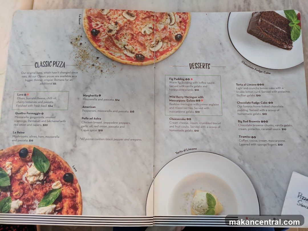 La Reine Classic Pizza and Desserts