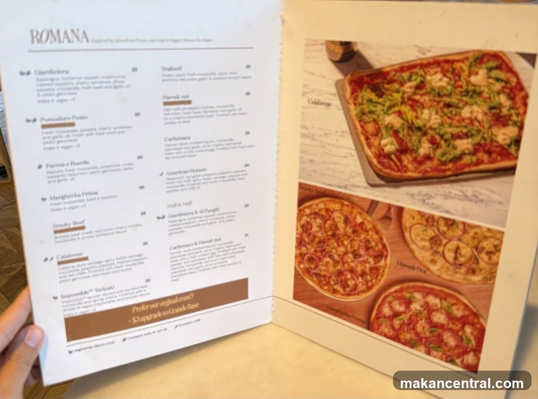 Romana Menu